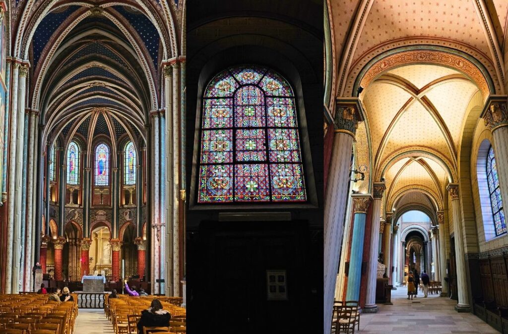Interior da Igreja de Saint-Germain-des-Prés